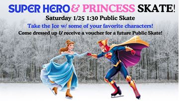 Picture of Princess & Super Hero Skate!