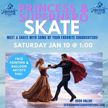 Picture of Princess & Super Hero Skate!